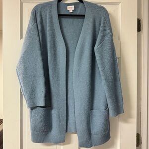 LuLaRoe • Light Blue Essential Cardigan